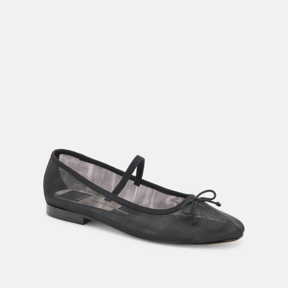 Dolce Vita Black Cadel Mary Jane Ballet Flat